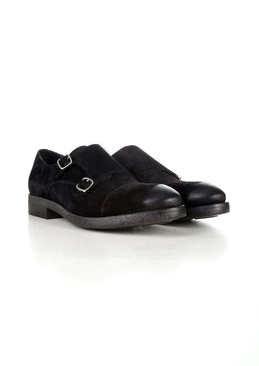 Black Leather Shoes - 2