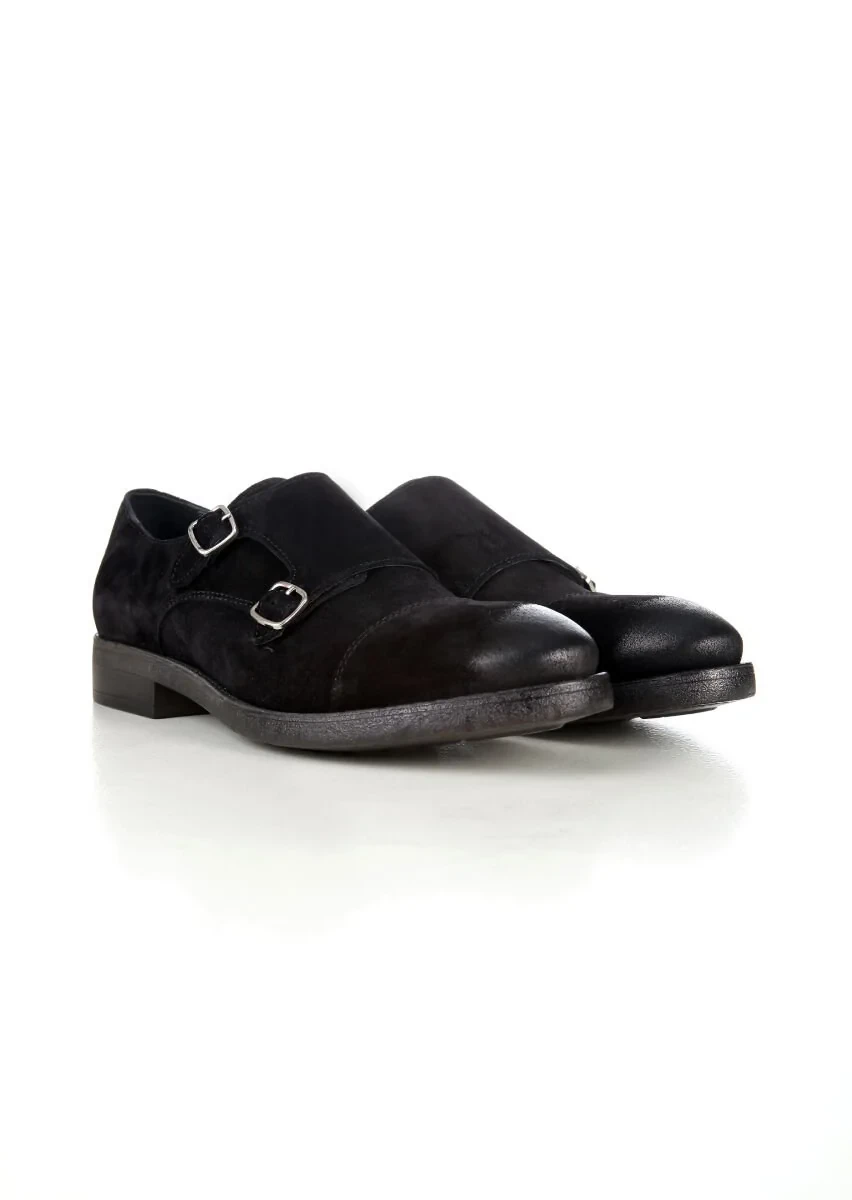 Black Leather Shoes - 2
