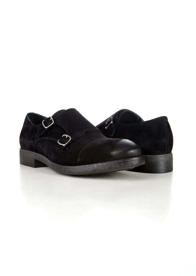 Black Leather Shoes - 4