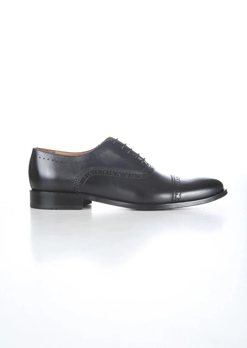 Black Leather Shoes - 1