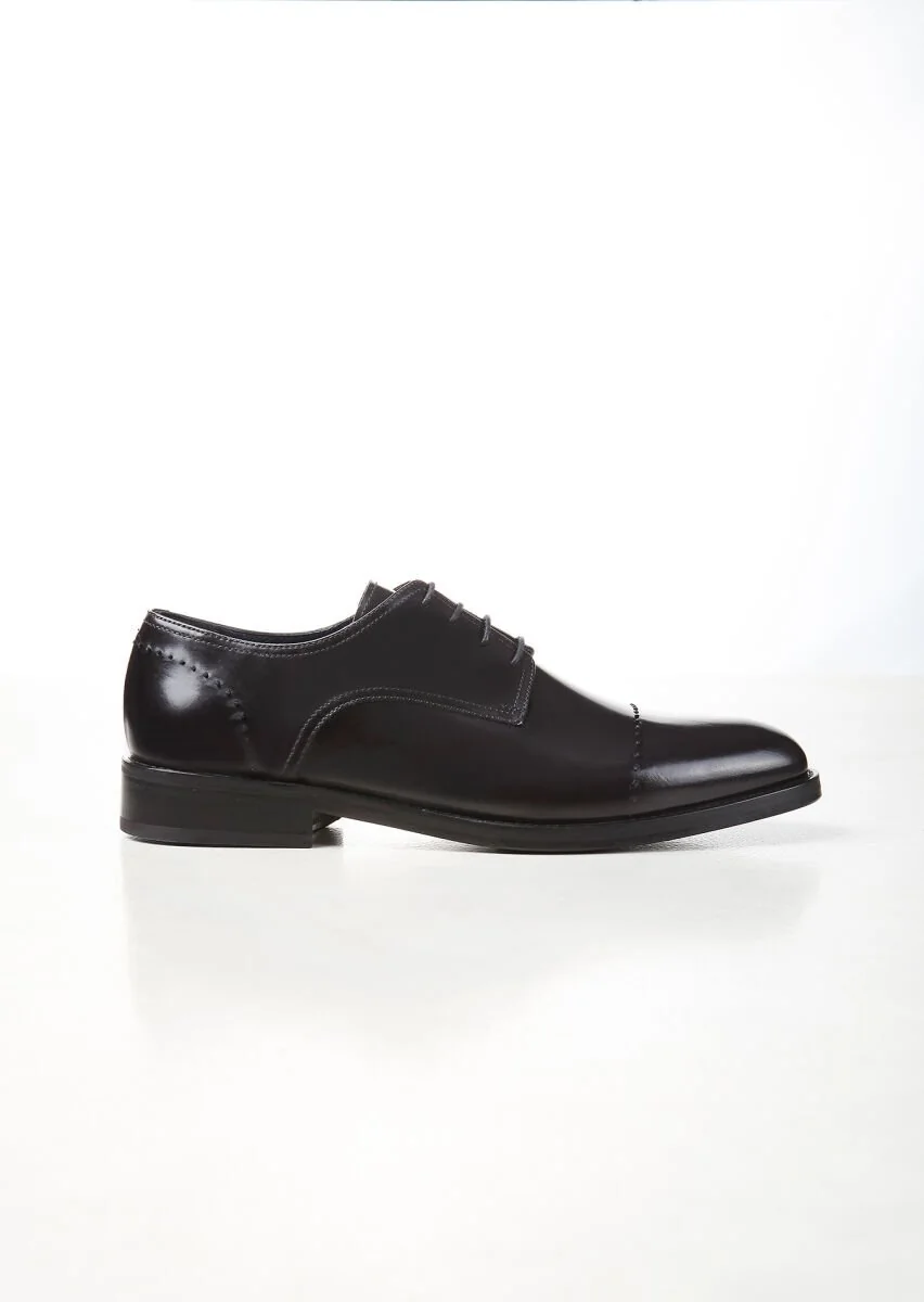 Black Leather Shoes - 1