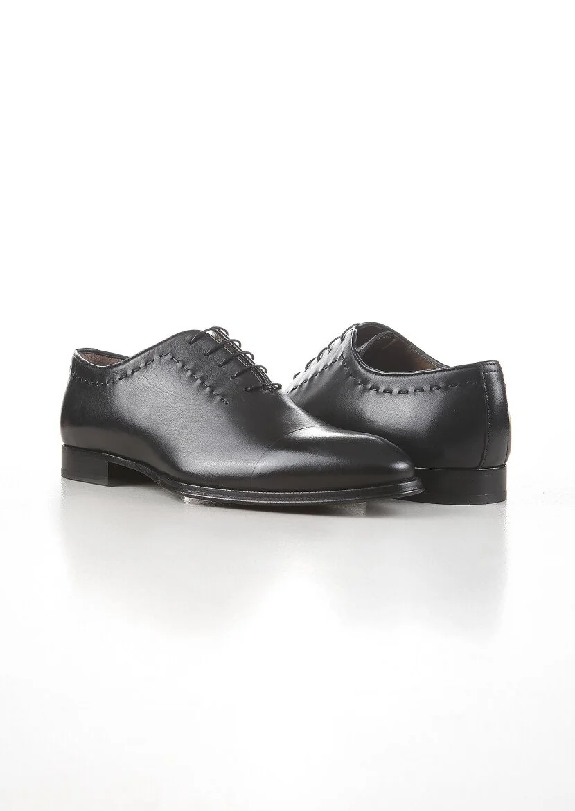 Black Leather Shoes - 3