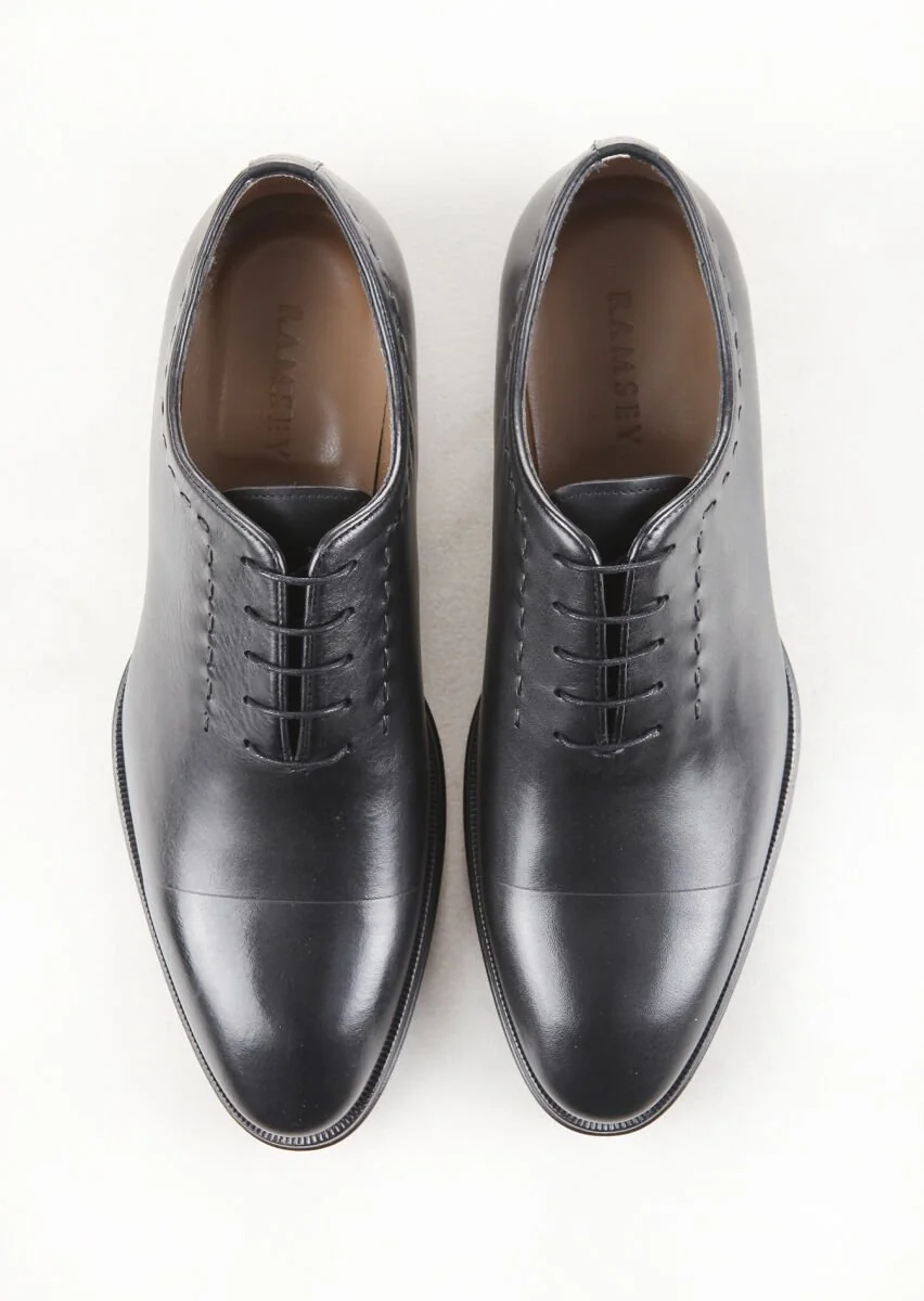 Black Leather Shoes - 5