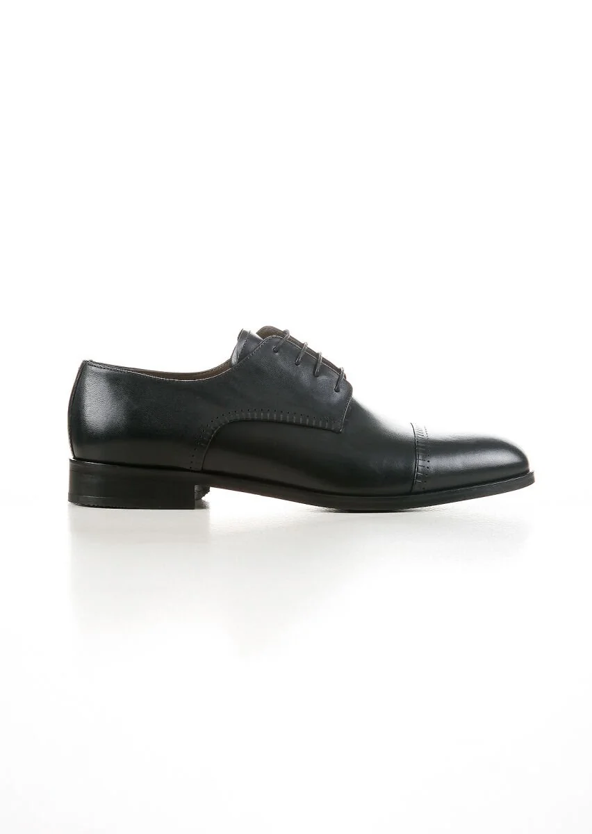 Black Leather Shoes - 1