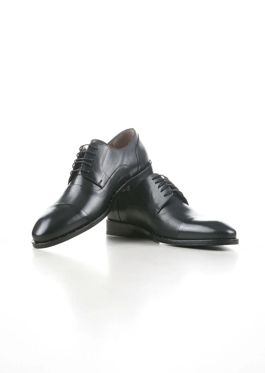 Black Leather Shoes - 2