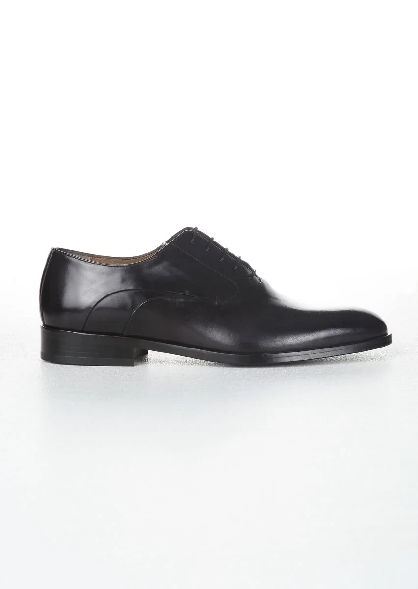 Black Leather Shoes - 1