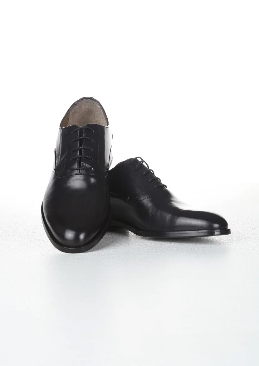 Black Leather Shoes - 2