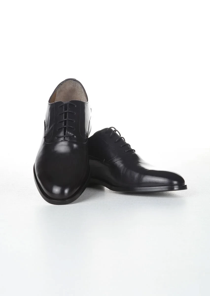 Black Leather Shoes - 2