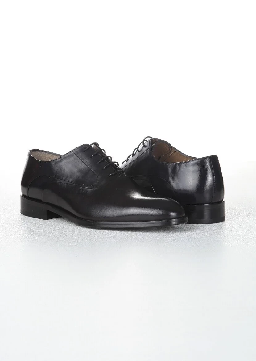Black Leather Shoes - 3