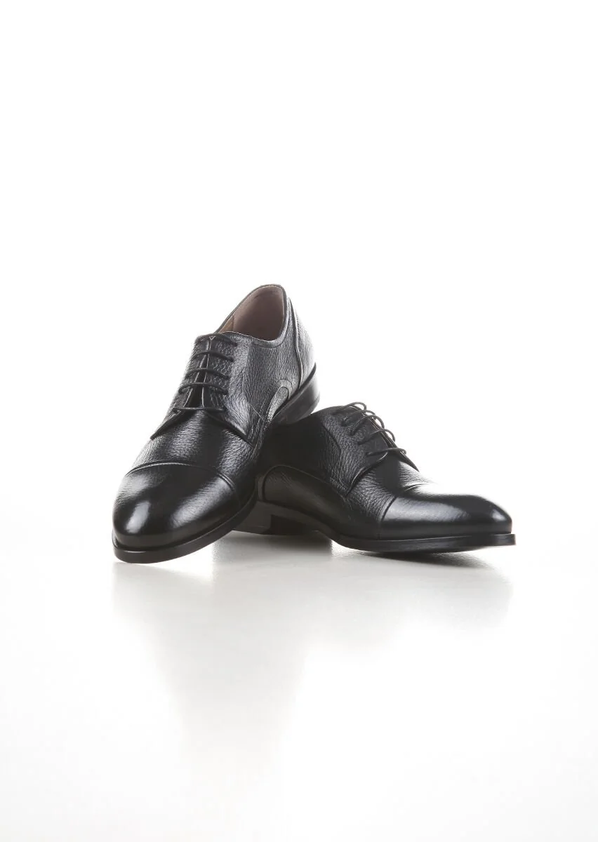 Black Leather Shoes - 2