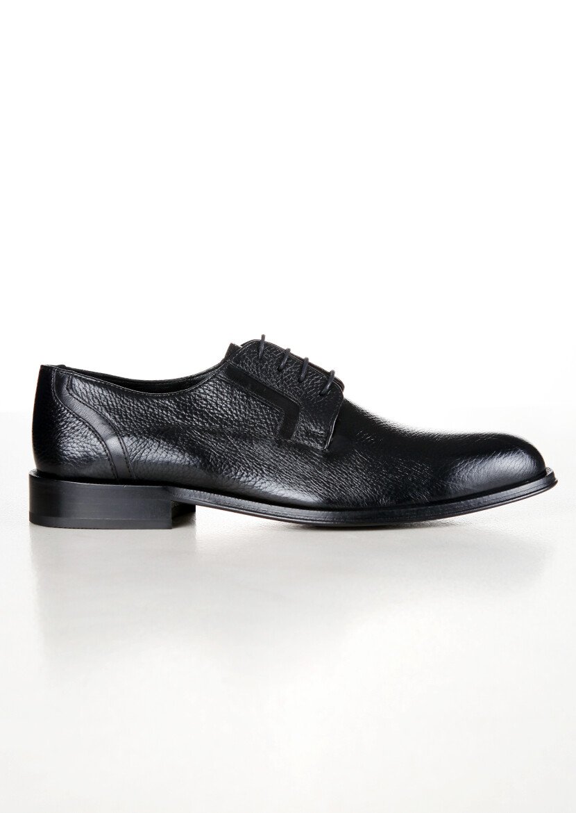 Black Leather Shoes - 1