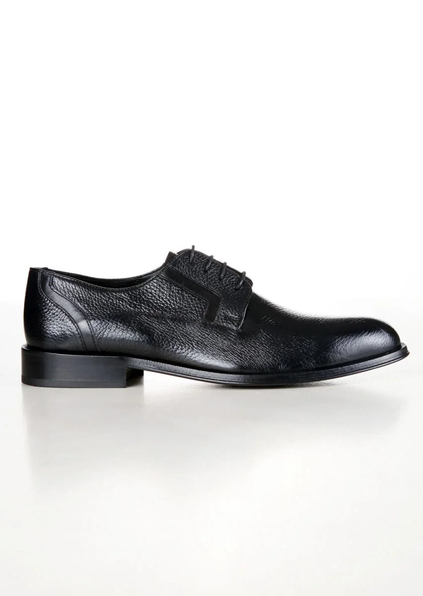 Black Leather Shoes - 1