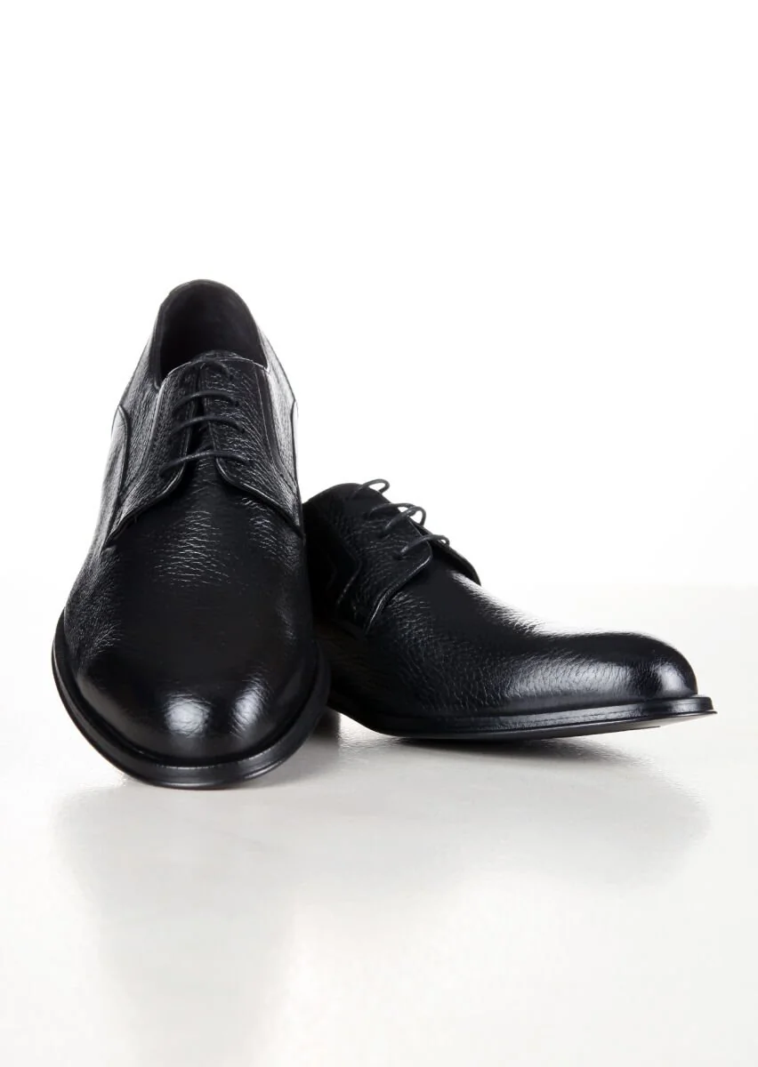 Black Leather Shoes - 2