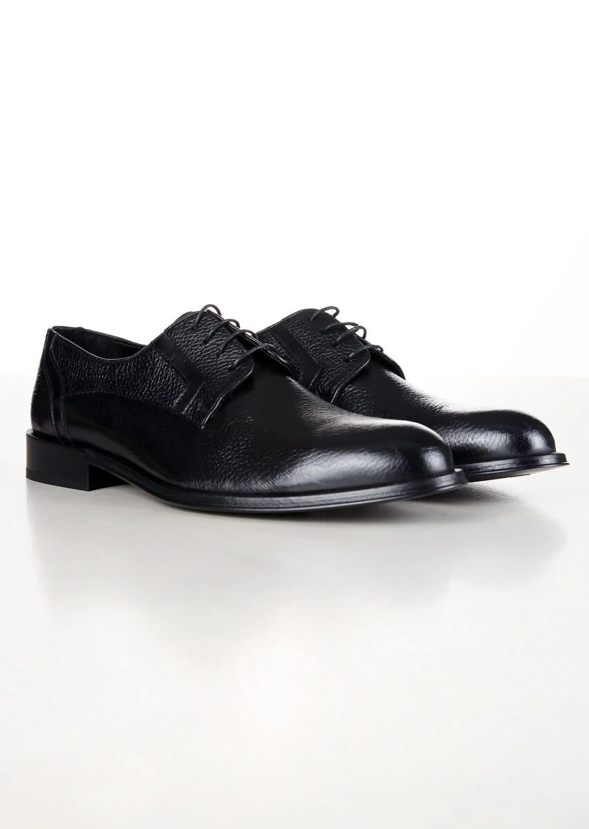 Black Leather Shoes - 3