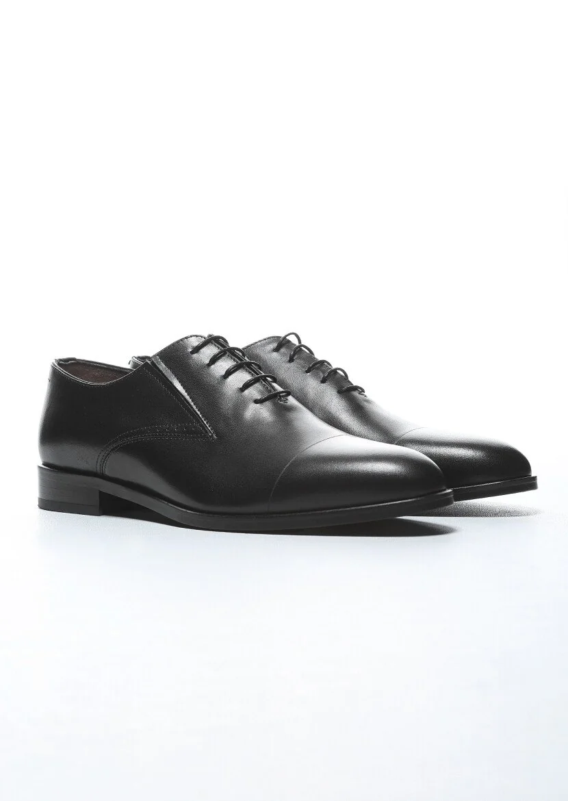 Black Leather Shoes - 2