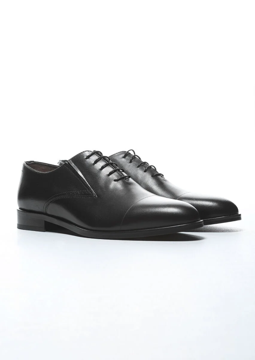 Black Leather Shoes - 2