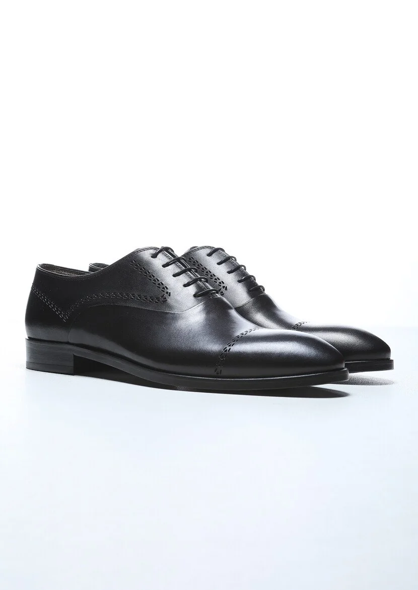 Black Leather Shoes 