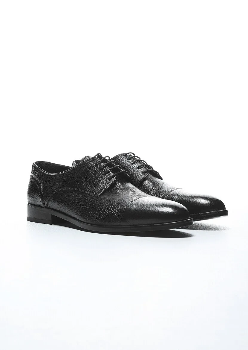 Black Leather Shoes - 2