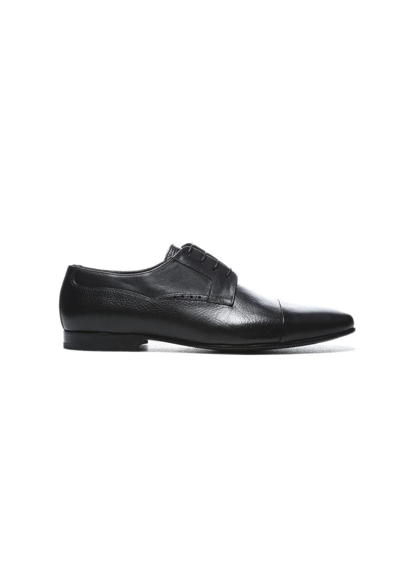 Black Leather Shoes - 1