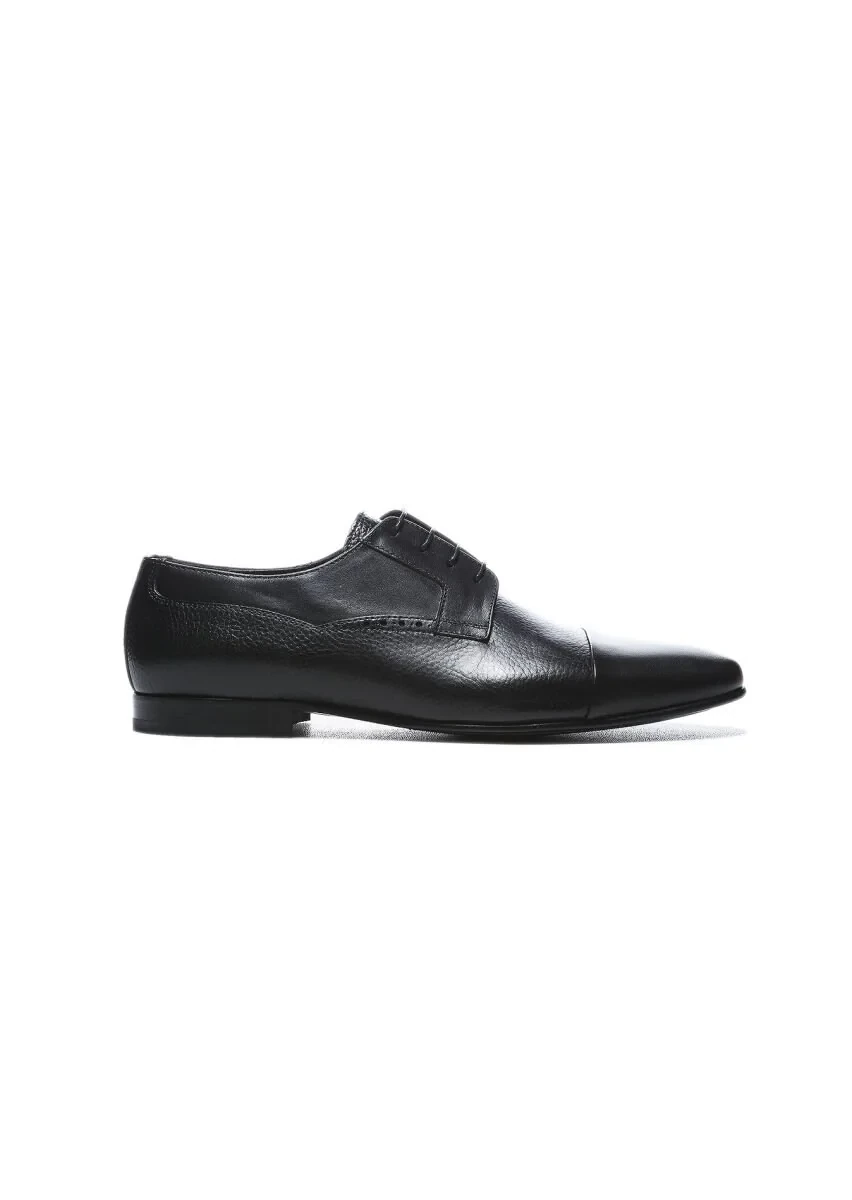 Black Leather Shoes - 1