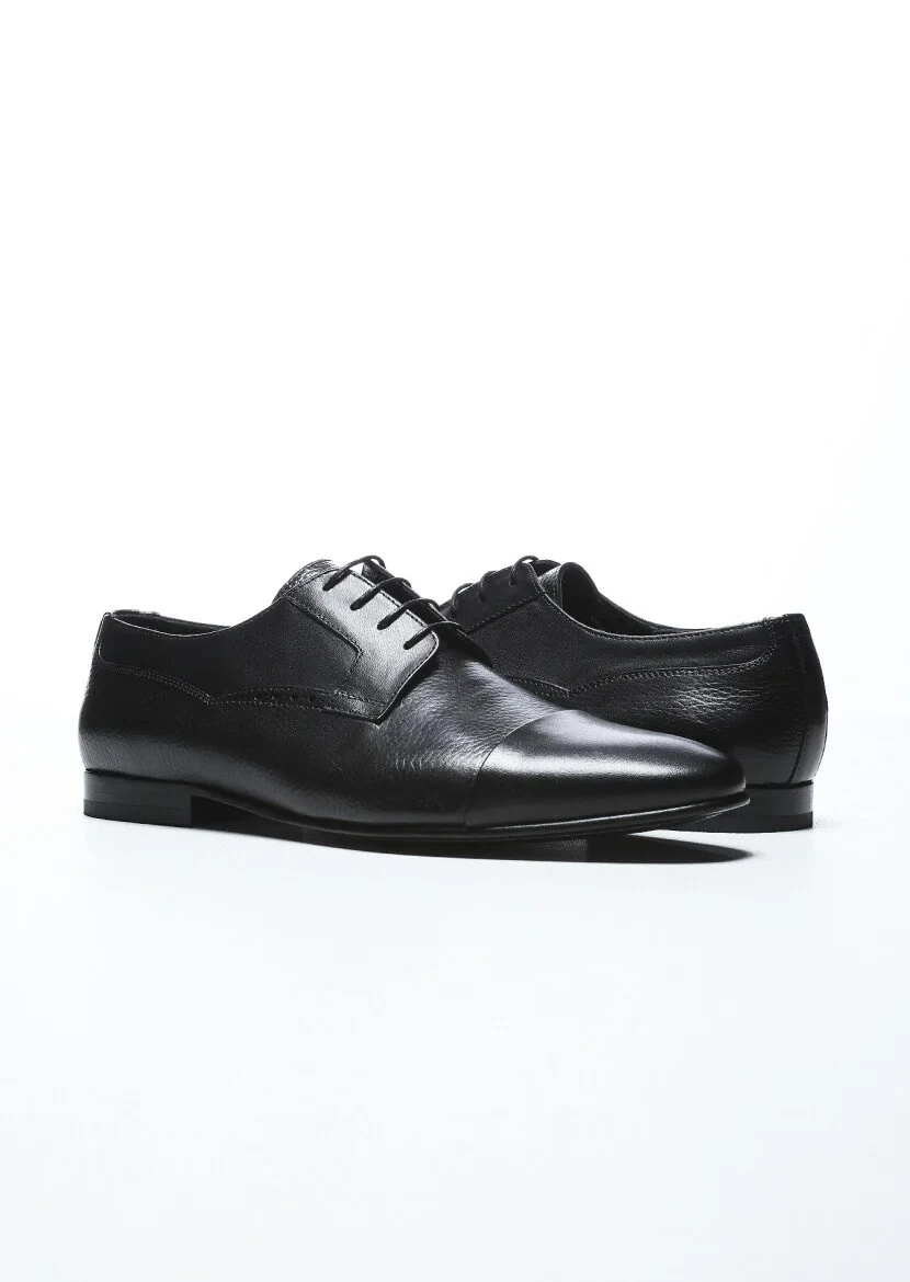 Black Leather Shoes - 3