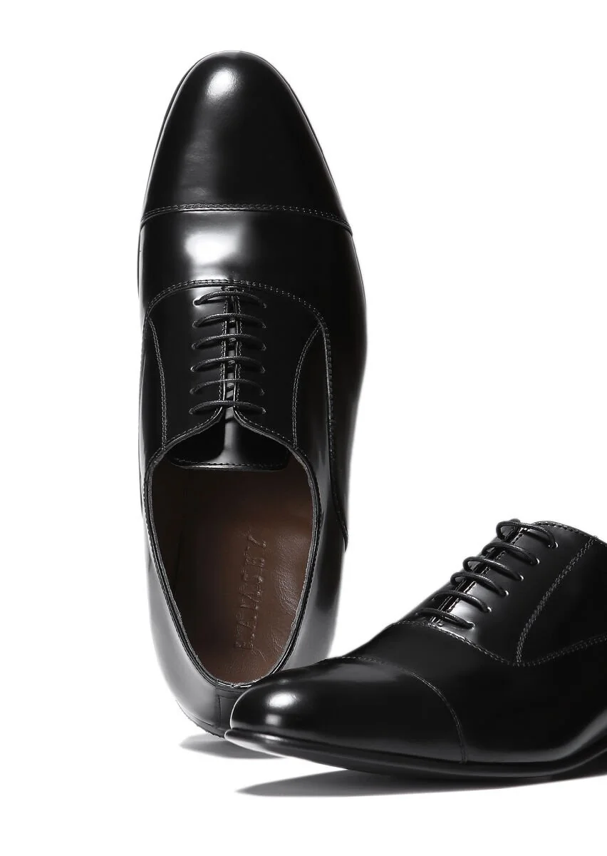Black Leather Shoes - 3