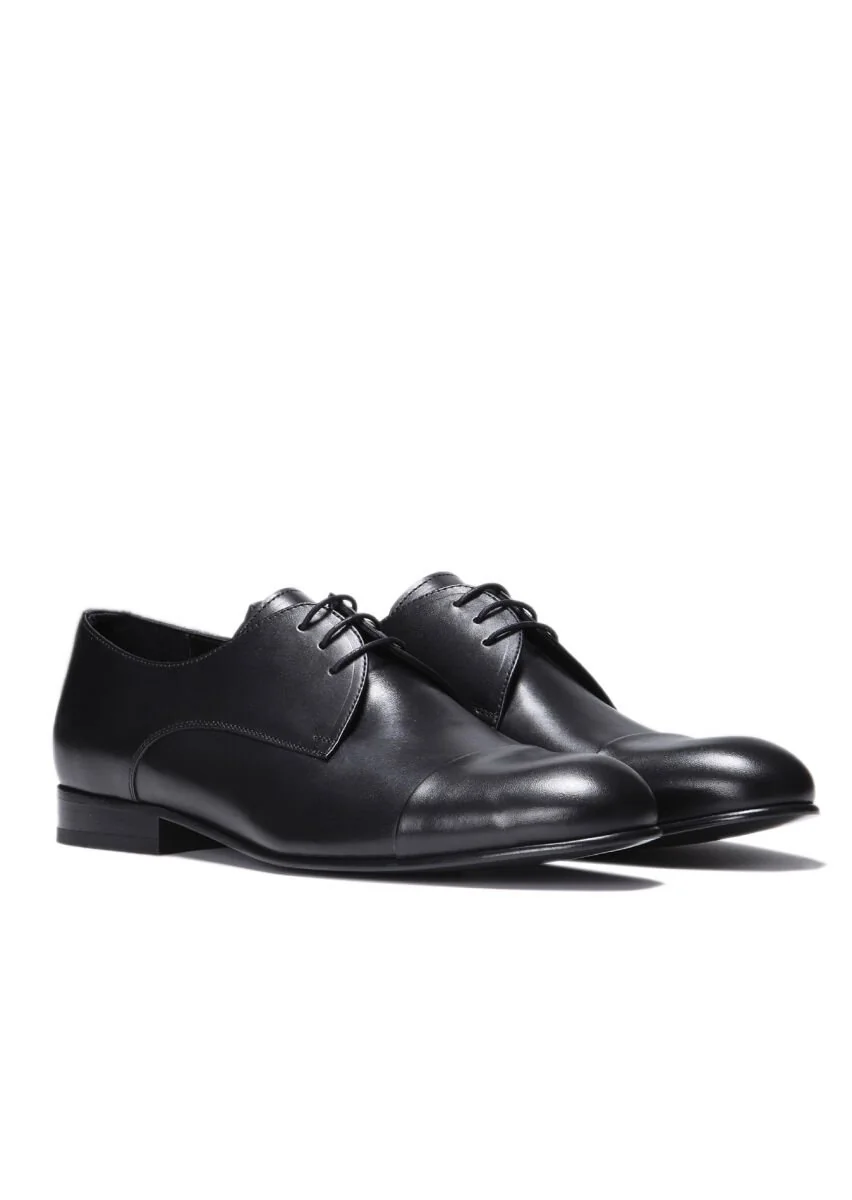 Black Leather Shoes - 2