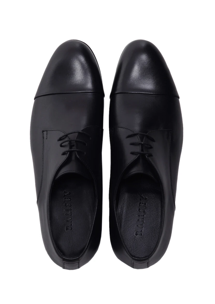Black Leather Shoes - 5