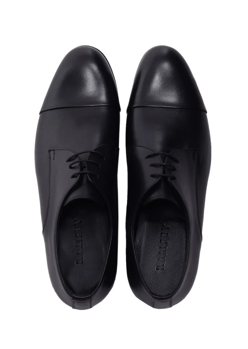Black Leather Shoes - 5