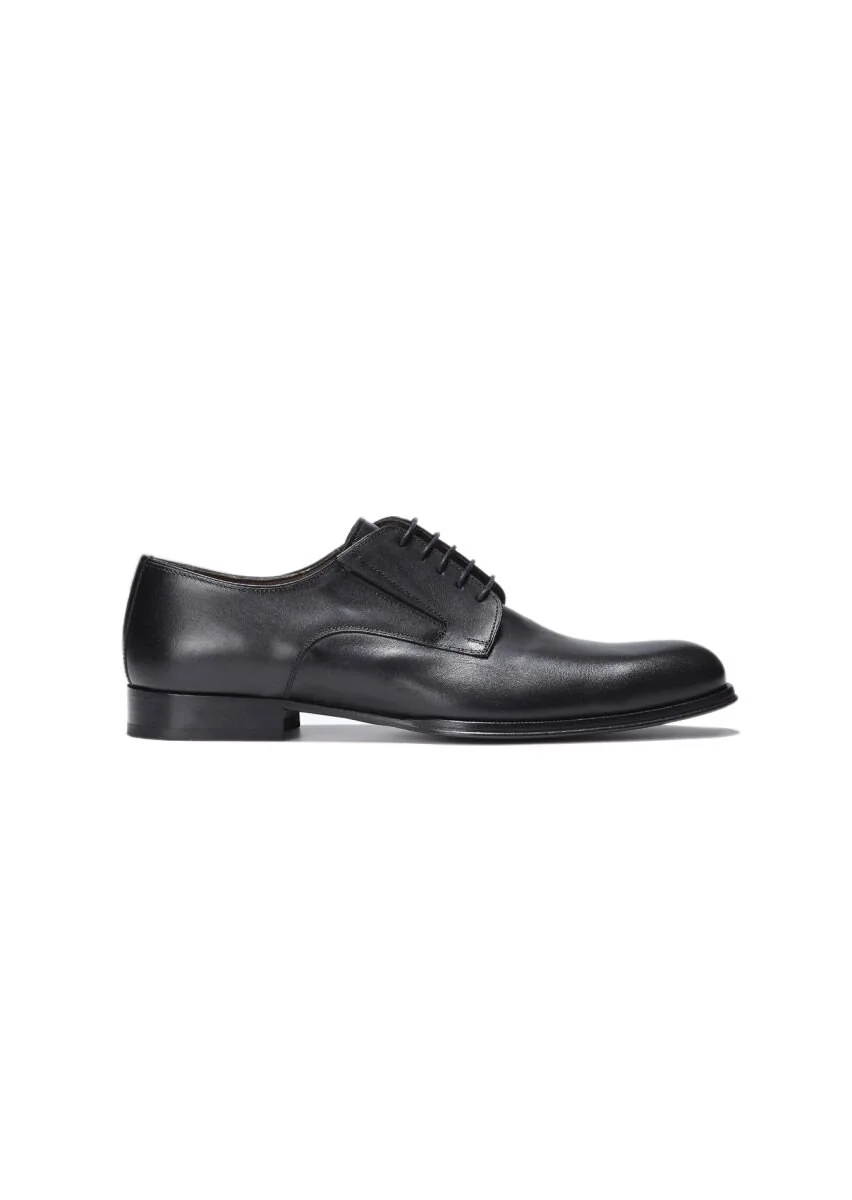 Black Leather Shoes - 1