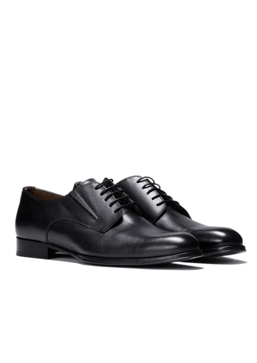 Black Leather Shoes - 2