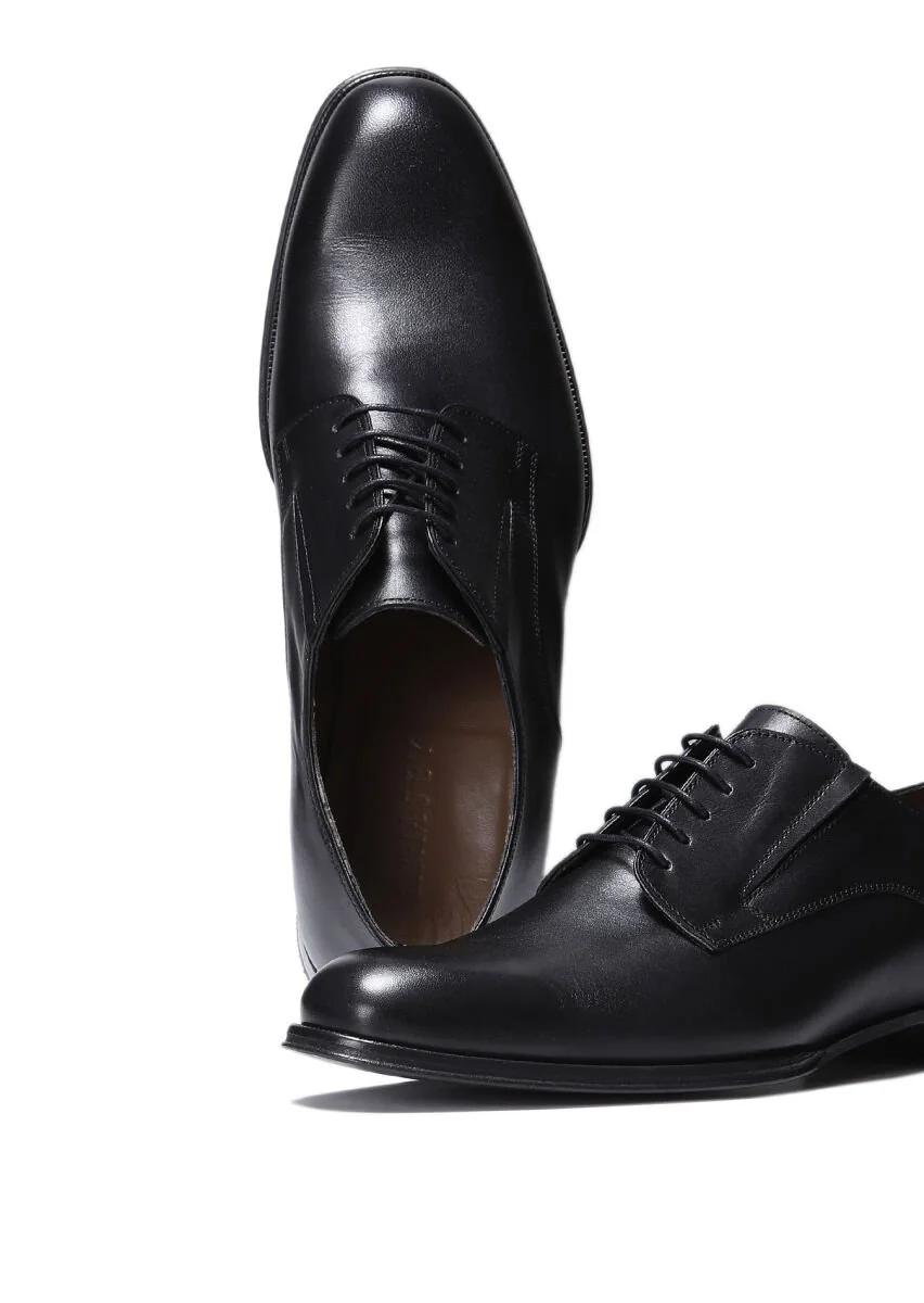 Black Leather Shoes - 3