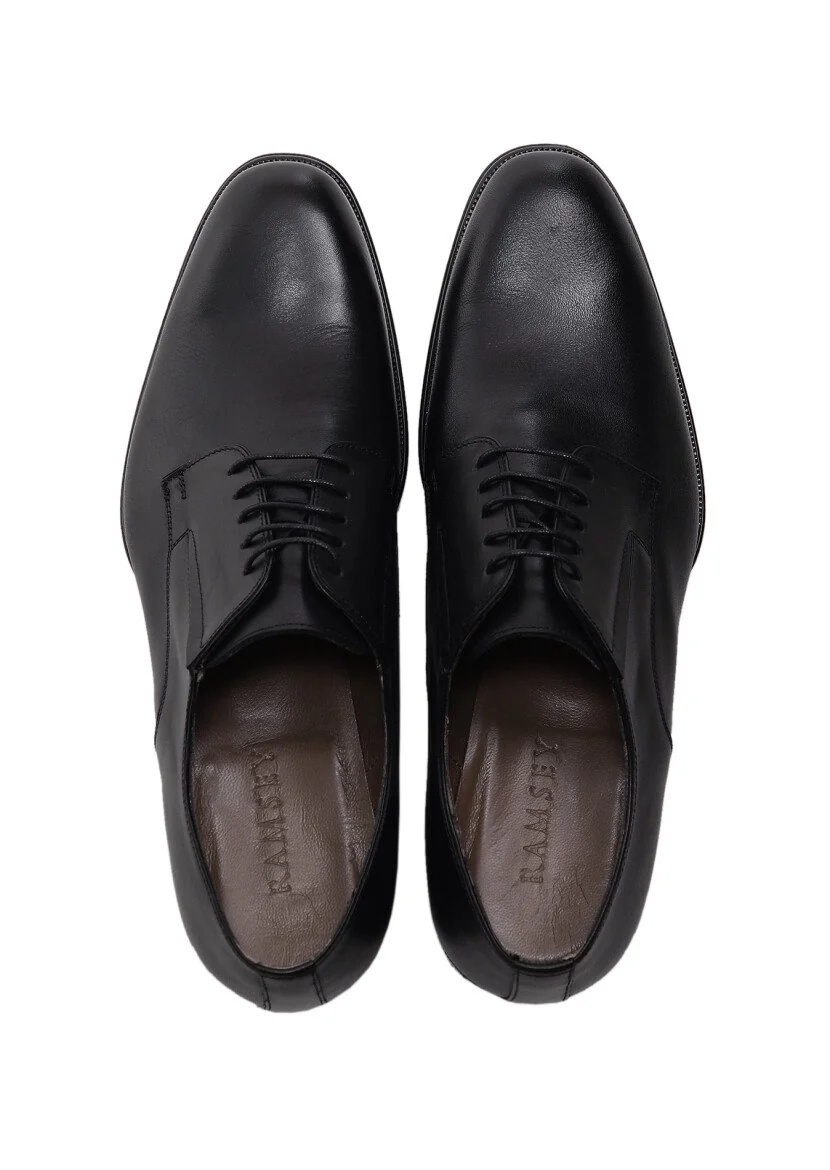 Black Leather Shoes - 5