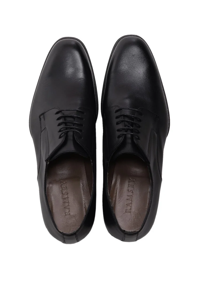 Black Leather Shoes - 5