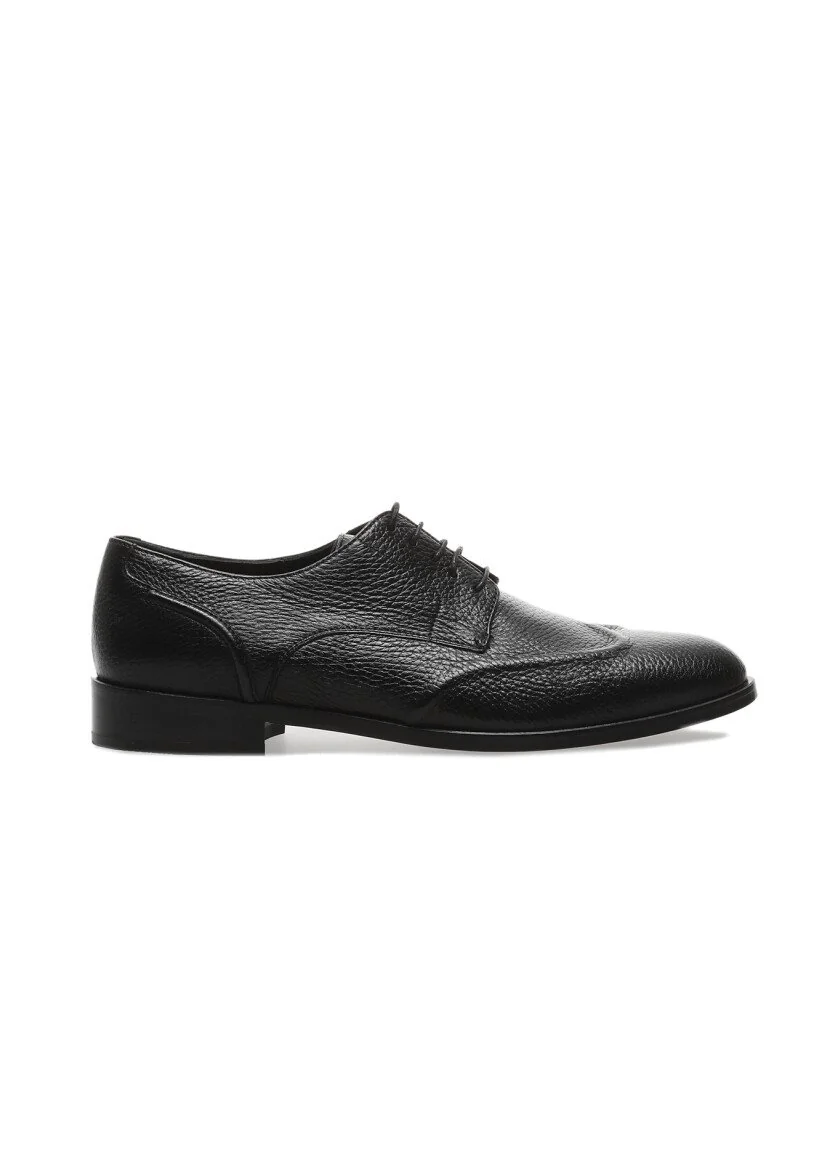 Black Leather Shoes - 1