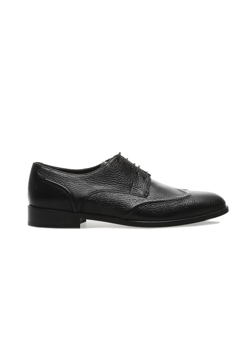 Black Leather Shoes - 1