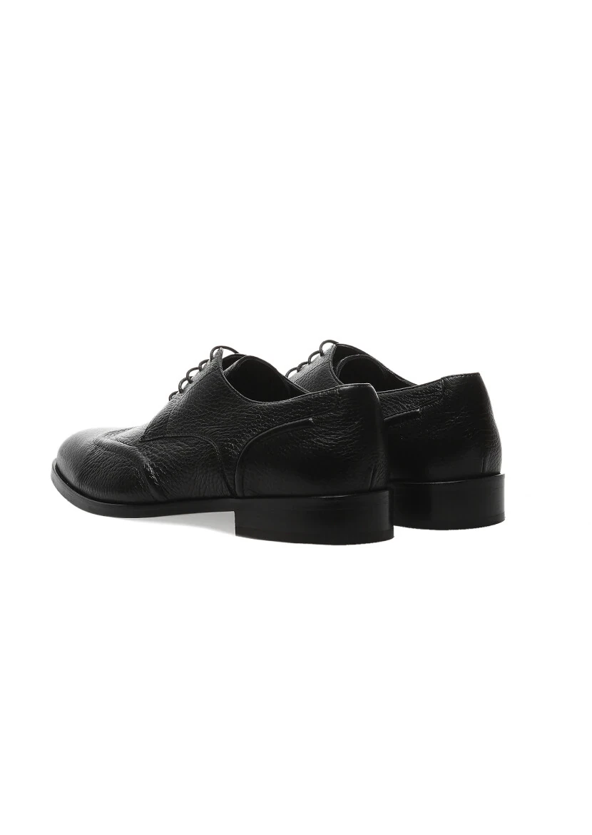 Black Leather Shoes - 4