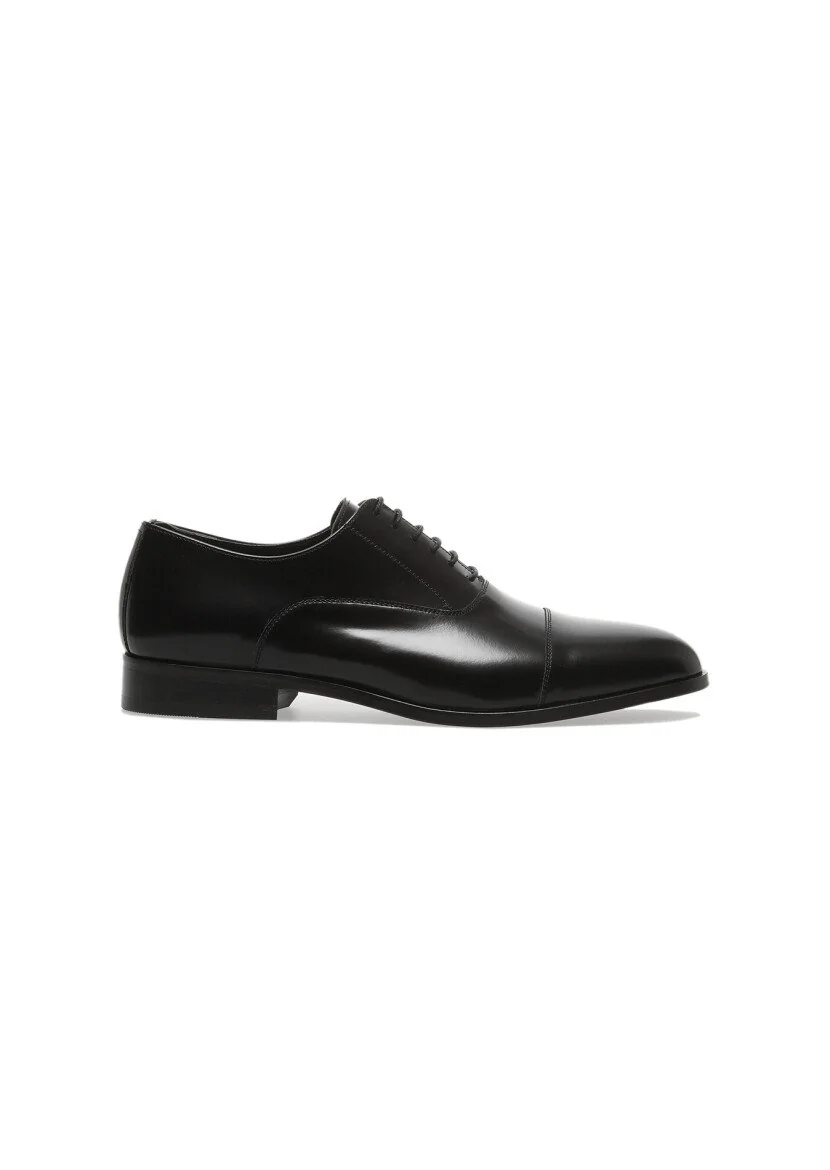 Black Leather Shoes - 1