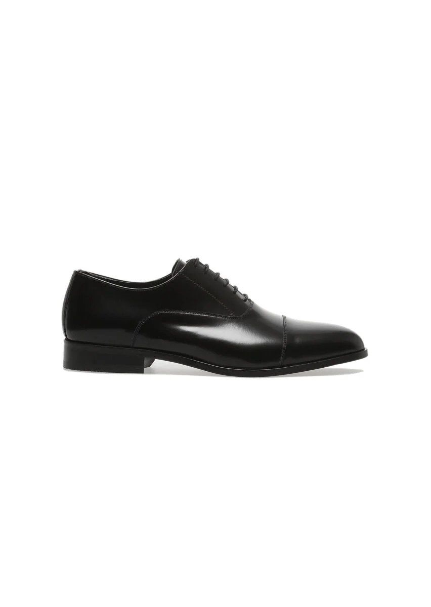 Black Leather Shoes - 1