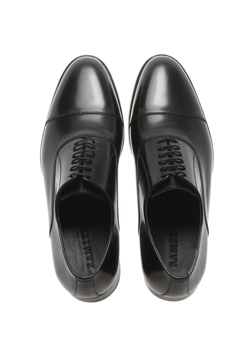 Black Leather Shoes - 5