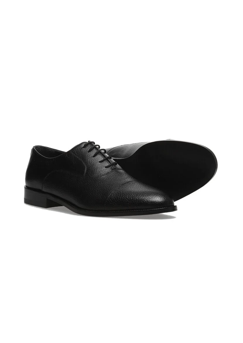 Black Leather Shoes - 3