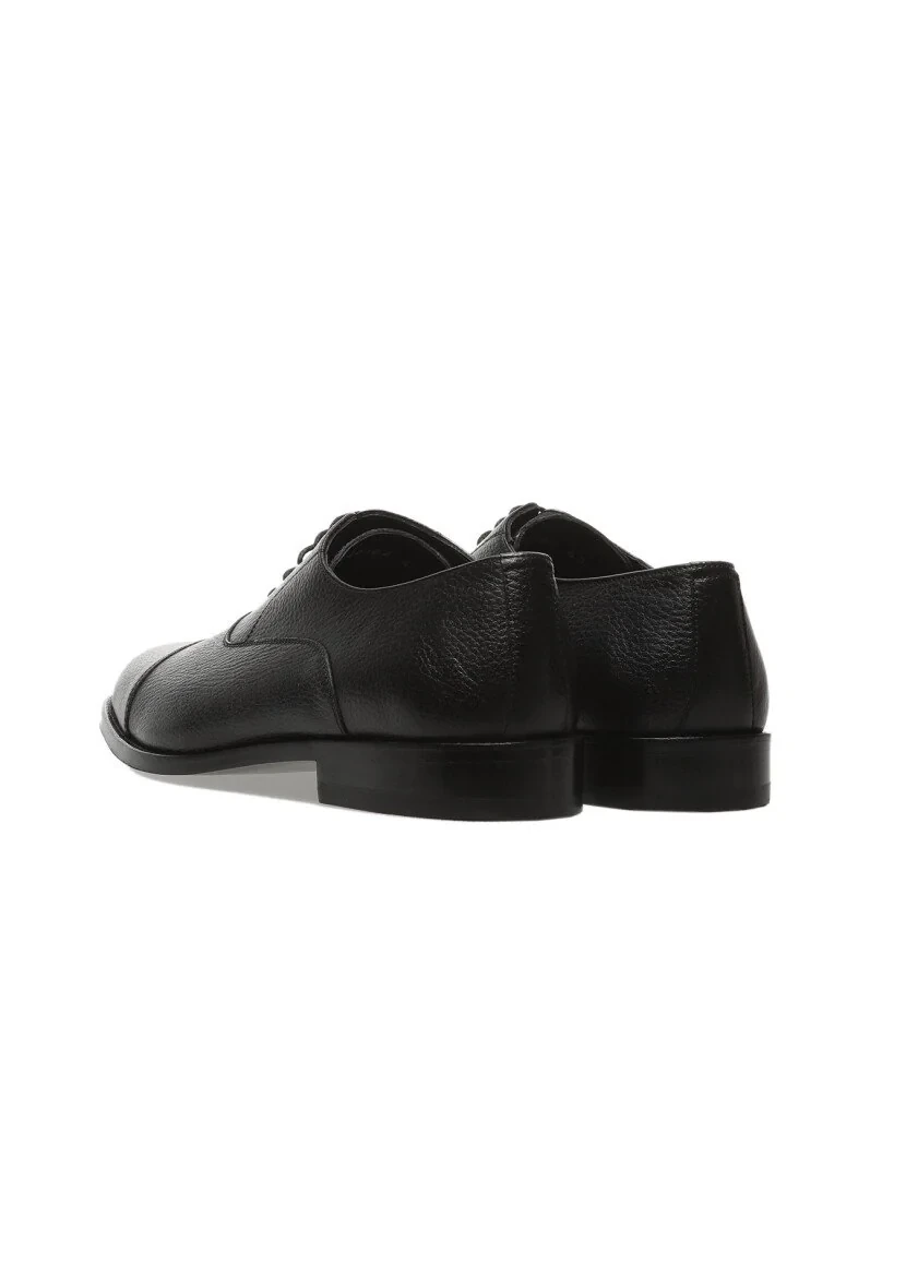 Black Leather Shoes - 4
