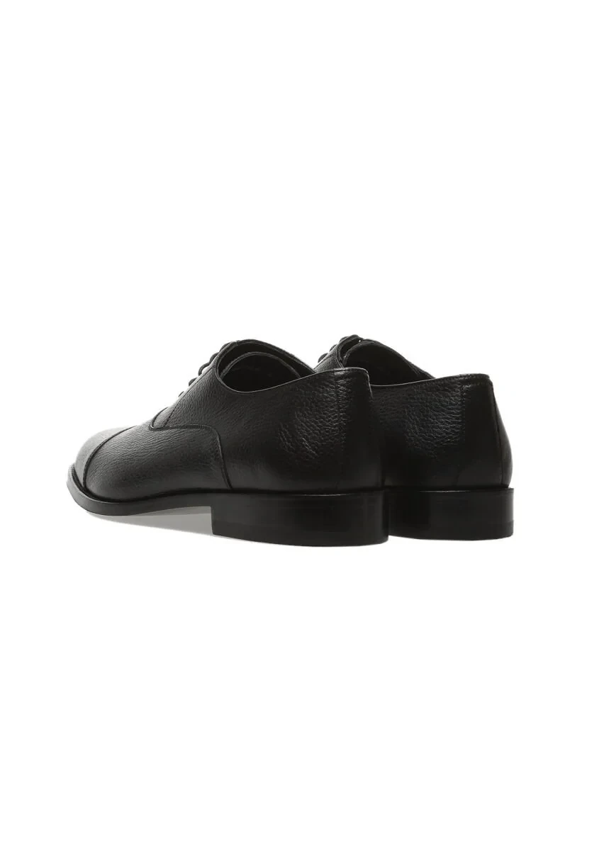Black Leather Shoes - 4