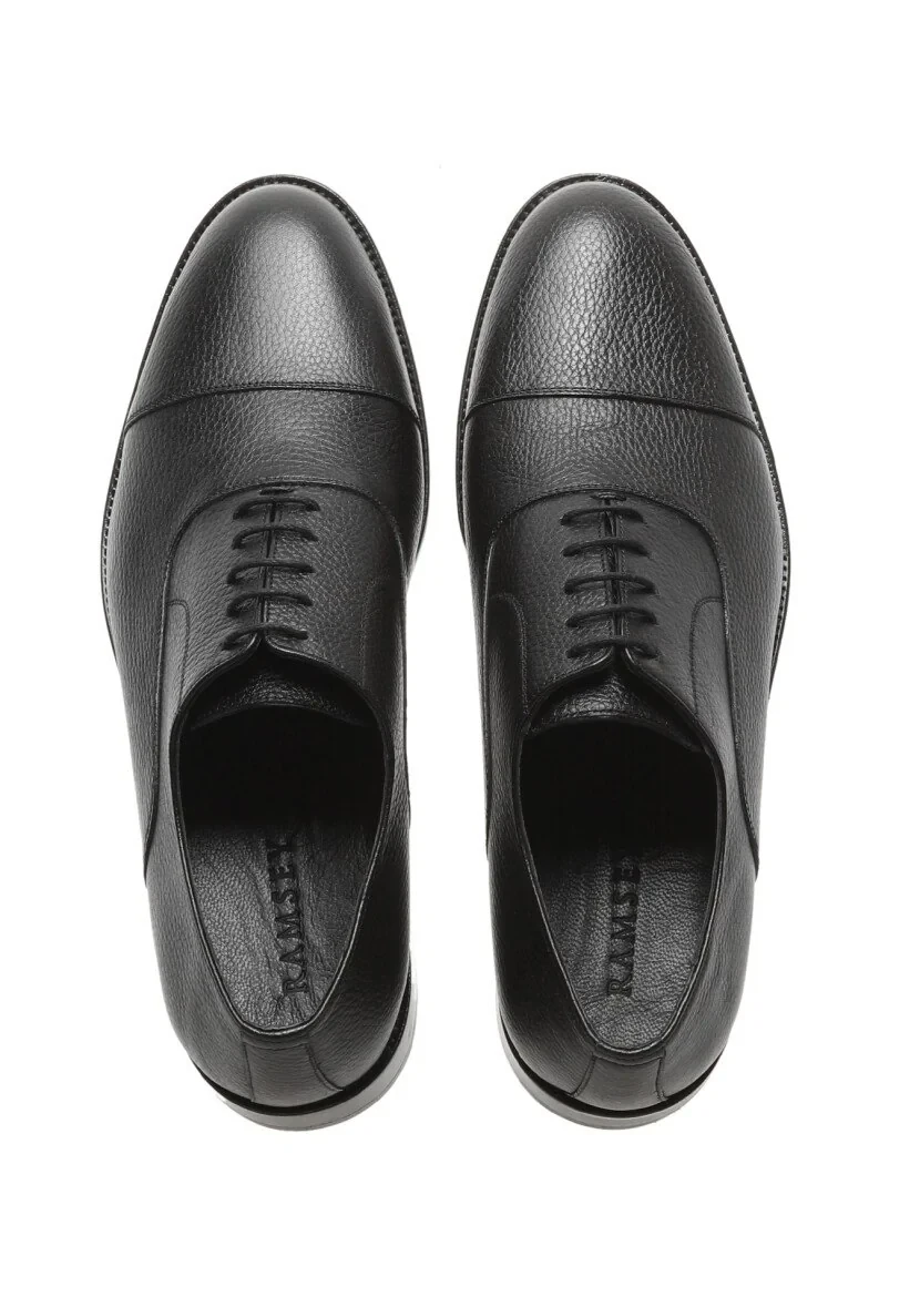 Black Leather Shoes - 5