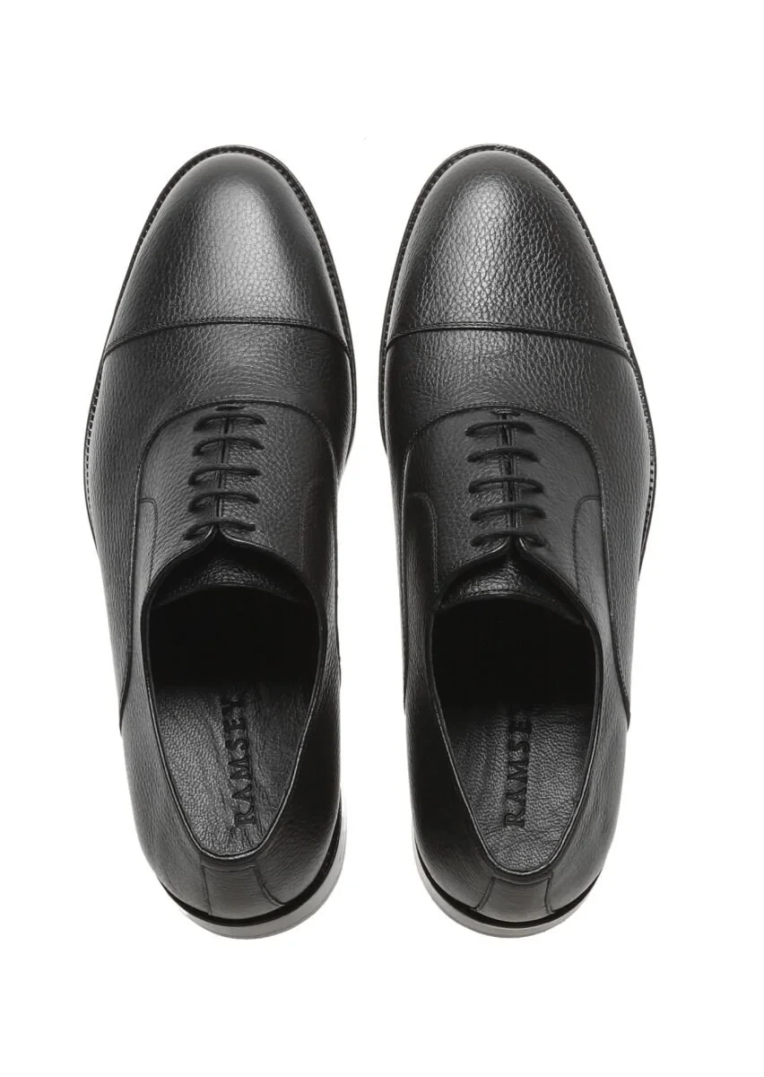 Black Leather Shoes - 5