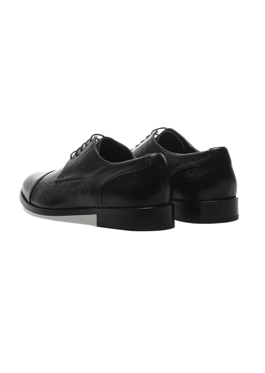Black Leather Shoes - 4