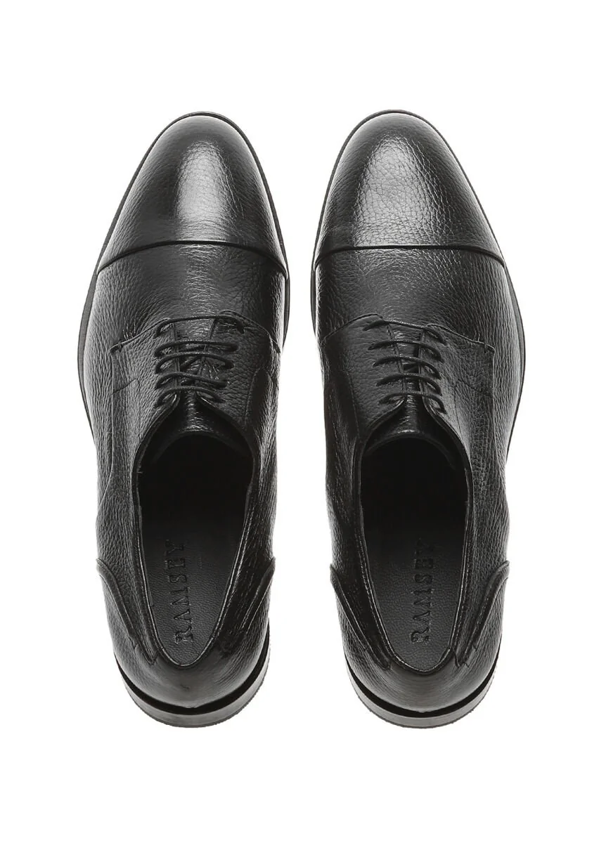 Black Leather Shoes - 5