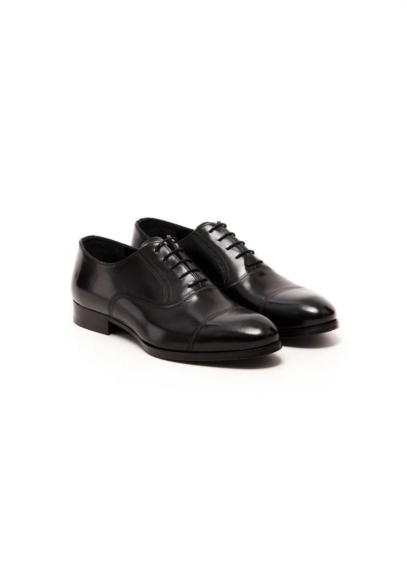 Black Leather Shoes 