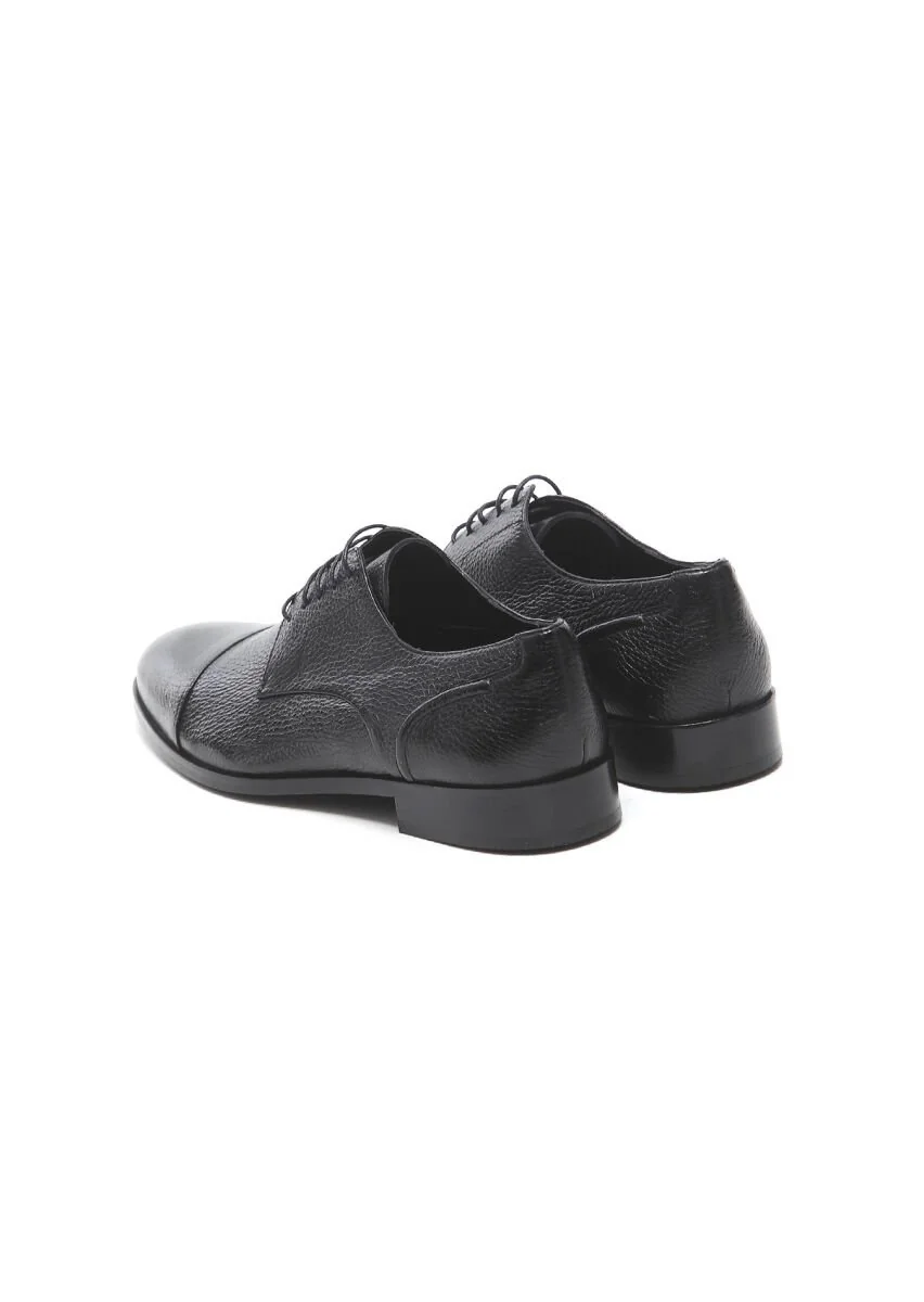 Black Leather Shoes - 4