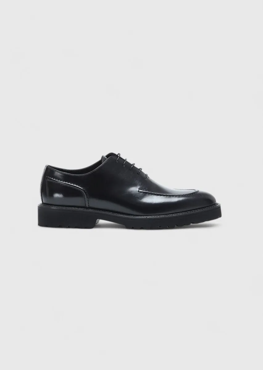 Black Leather Shoes - 1